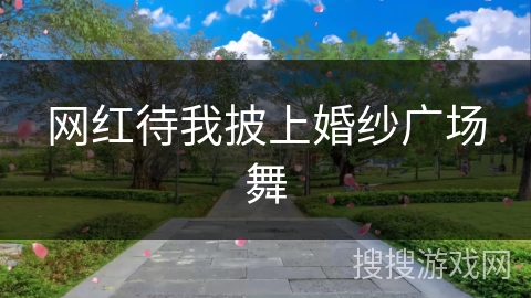 网红待我披上婚纱广场舞