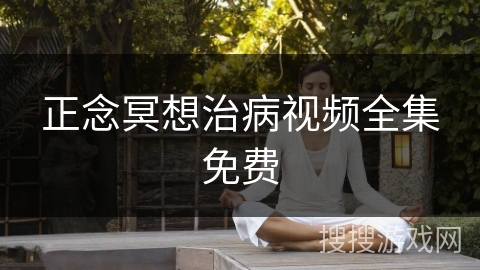 正念冥想治病视频全集免费