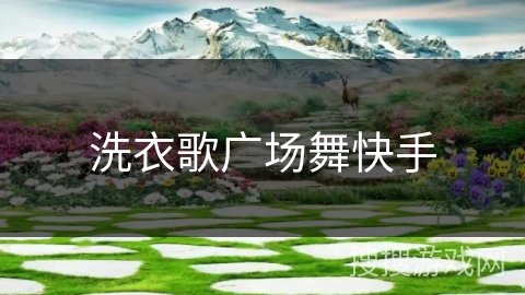 洗衣歌广场舞快手