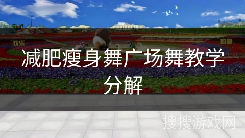 减肥瘦身舞广场舞教学分解