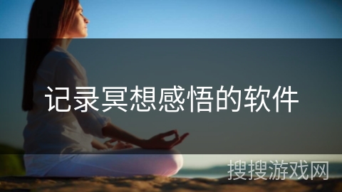 记录冥想感悟的软件