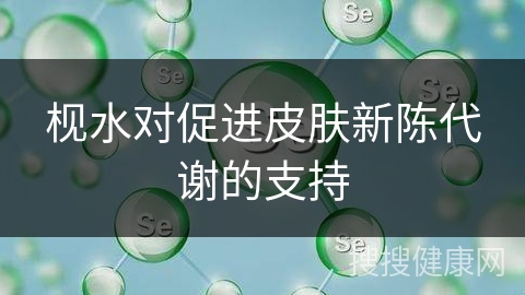 枧水对促进皮肤新陈代谢的支持