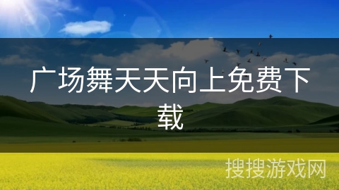 广场舞天天向上免费下载 广场舞天天向上免费下载