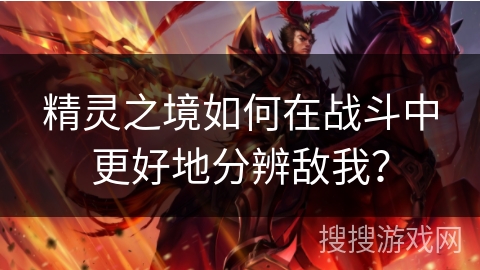 精灵之境如何在战斗中更好地分辨敌我？