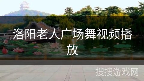 洛阳老人广场舞视频播放