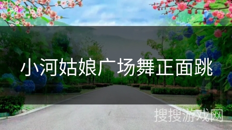 小河姑娘广场舞正面跳