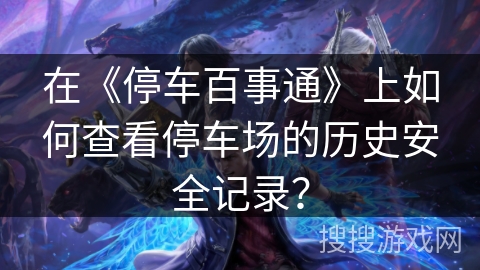 在《停车百事通》上如何查看停车场的历史安全记录？