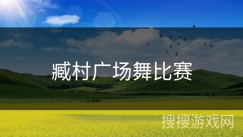 臧村广场舞比赛
