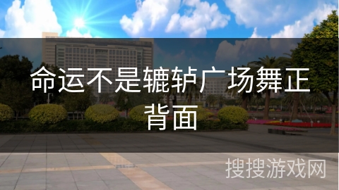 命运不是辘轳广场舞正背面 命运不是辘轳广场舞正背面