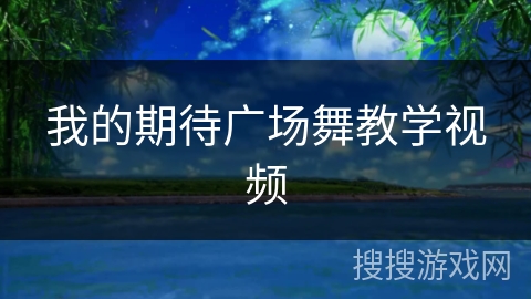 我的期待广场舞教学视频