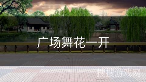 广场舞花一开
