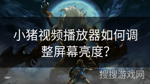 小猪视频播放器如何调整屏幕亮度？