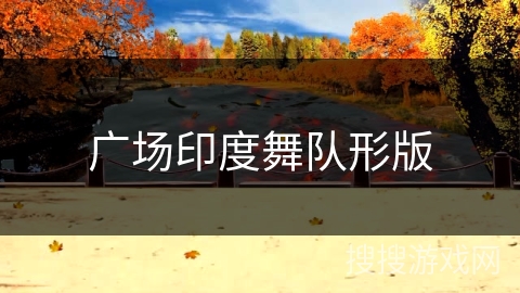 广场印度舞队形版