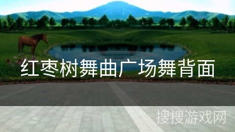 红枣树舞曲广场舞背面