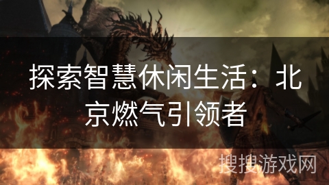 探索智慧休闲生活：北京燃气引领者