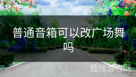 普通音箱可以改广场舞吗