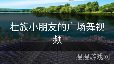 壮族小朋友的广场舞视频