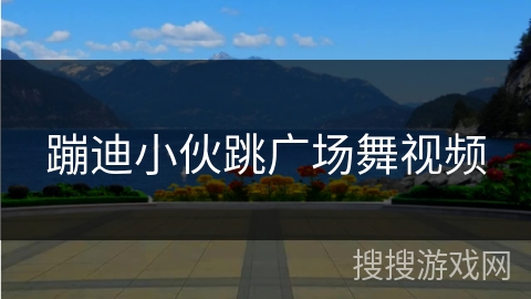 蹦迪小伙跳广场舞视频