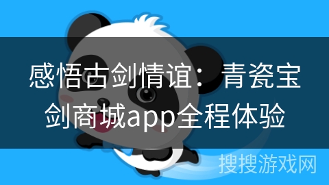 感悟古剑情谊：青瓷宝剑商城app全程体验