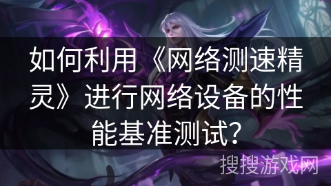 如何利用《网络测速精灵》进行网络设备的性能基准测试？