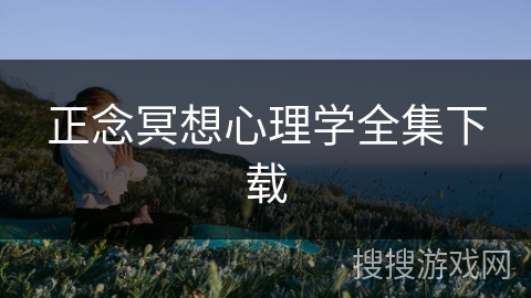正念冥想心理学全集下载