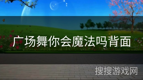 广场舞你会魔法吗背面