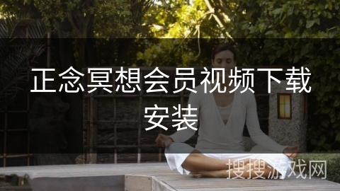 正念冥想会员视频下载安装