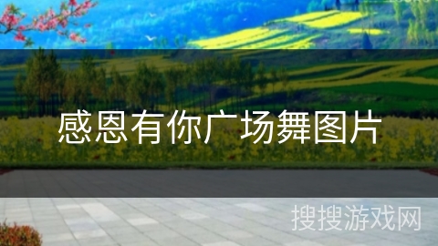 感恩有你广场舞图片