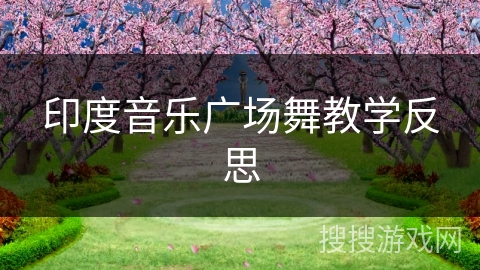 印度音乐广场舞教学反思