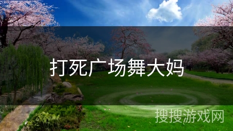 打死广场舞大妈