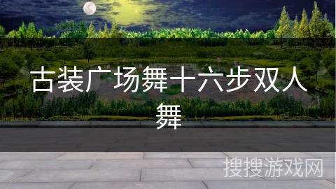 古装广场舞十六步双人舞
