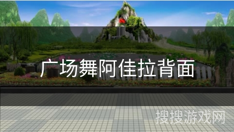 广场舞阿佳拉背面