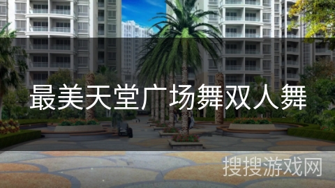 最美天堂广场舞双人舞