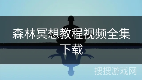 森林冥想教程视频全集下载