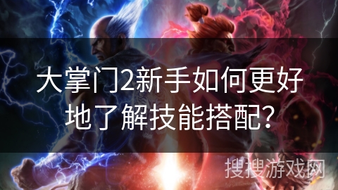 大掌门2新手如何更好地了解技能搭配？