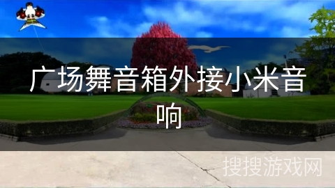 广场舞音箱外接小米音响