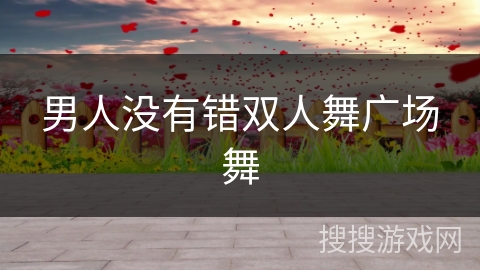 男人没有错双人舞广场舞 男人没有错双人舞广场舞