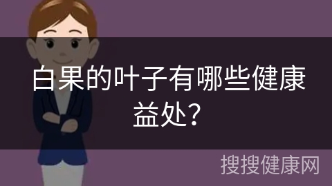 白果的叶子有哪些健康益处？