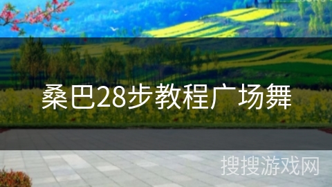 桑巴28步教程广场舞