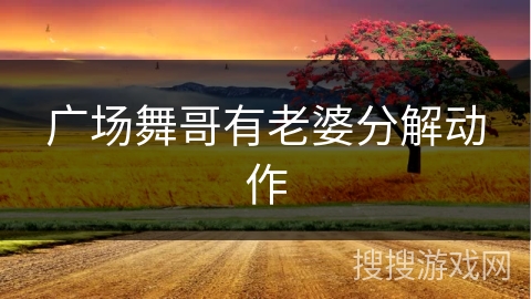 广场舞哥有老婆分解动作