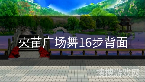火苗广场舞16步背面