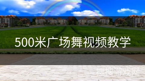 500米广场舞视频教学