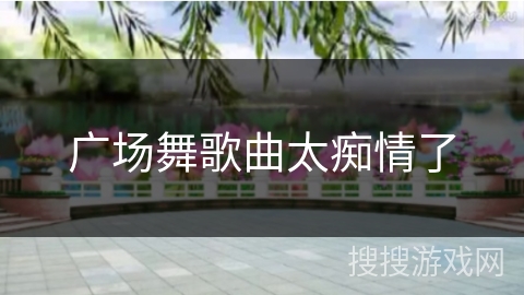 广场舞歌曲太痴情了 广场舞歌曲太痴情了