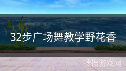 32步广场舞教学野花香