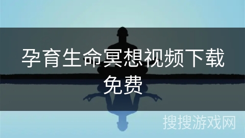 孕育生命冥想视频下载免费