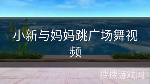 小新与妈妈跳广场舞视频