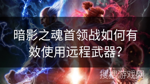 暗影之魂首领战如何有效使用远程武器？