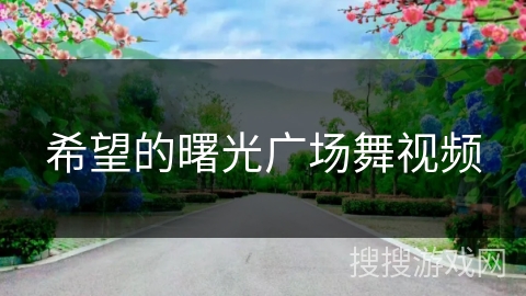 希望的曙光广场舞视频