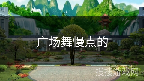 广场舞慢点的 广场舞慢点的