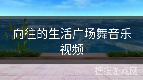向往的生活广场舞音乐视频